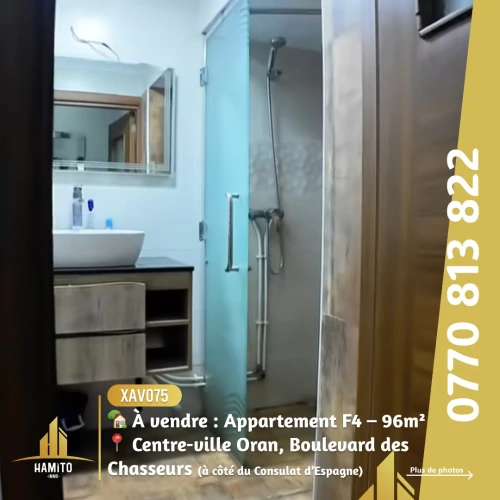 Vente Appartement F4 Oran Oran