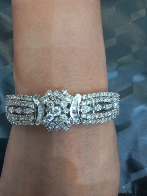 Bracelets or et diamant