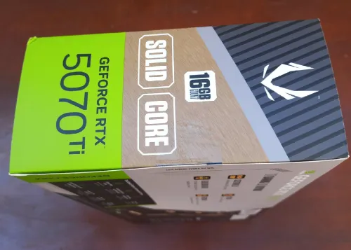 ZOTAC RTX 5070 TI SOLID CORE 16GB VRAM