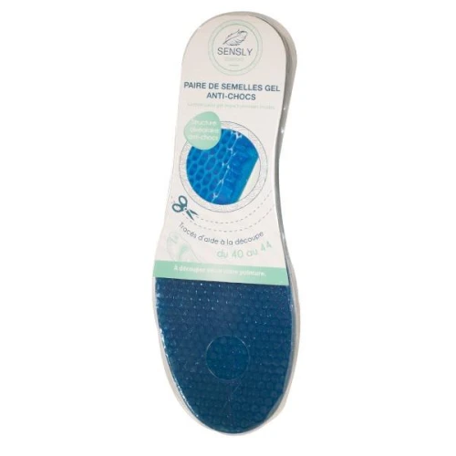 SEMELLES GEL ANTI-CHOCS DECOUPABLLES  SC28992