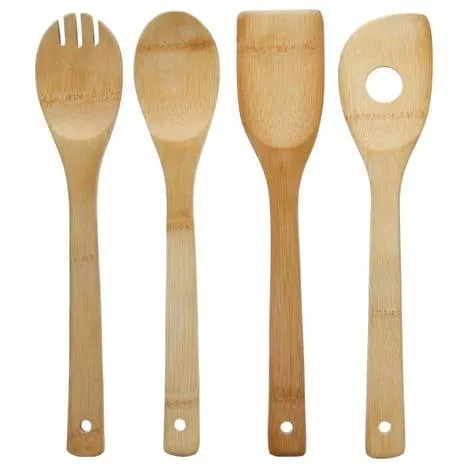 CUILLERÉES EN BOIS X4 120058