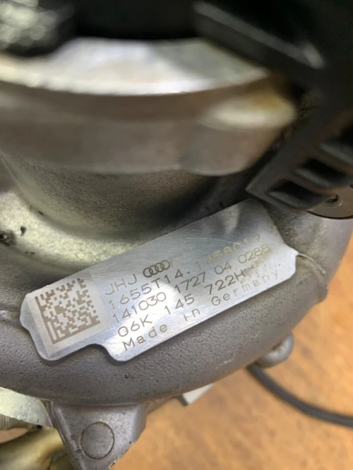 Turbo + pompe huil golf 7 R gti audi s3 seat cupra