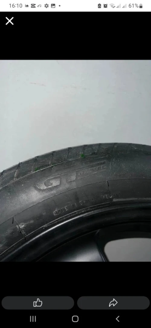 Roue de secour T125 /80 R17