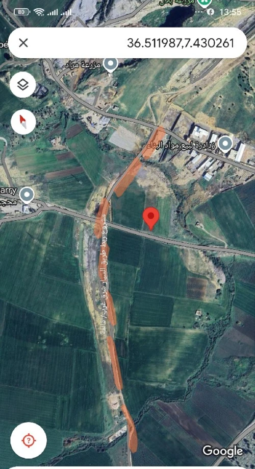Vente Terrain Agricole Guelma Heliopolis