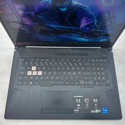 Asus TUF Gaming F17 17,3 pouce 144Hz i5-11400H 16 Go DDR4 512 Go SSD NVMe RTX 3050 Laptop GPU 4 Go GDDR6 VRAM