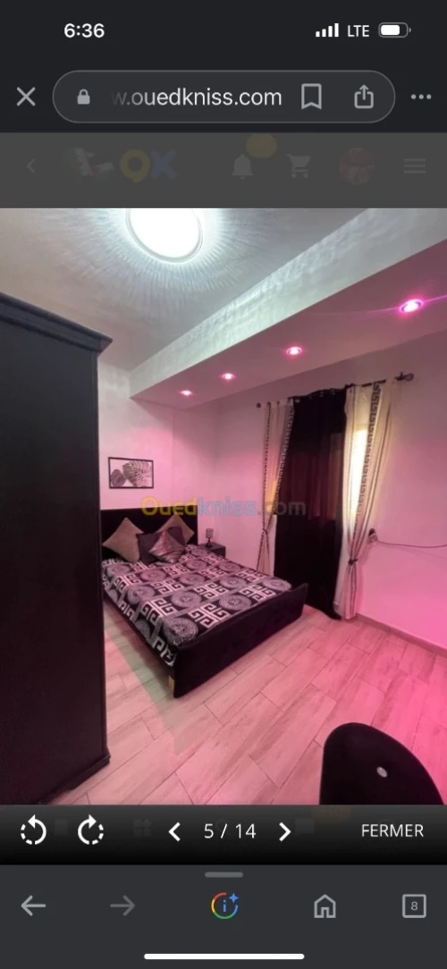 Location vacances Appartement F2 Oran Bir el djir