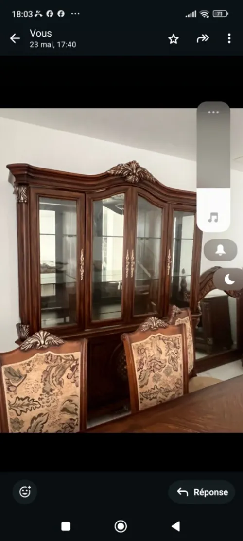 Vendre 1 salle a manger stylée 