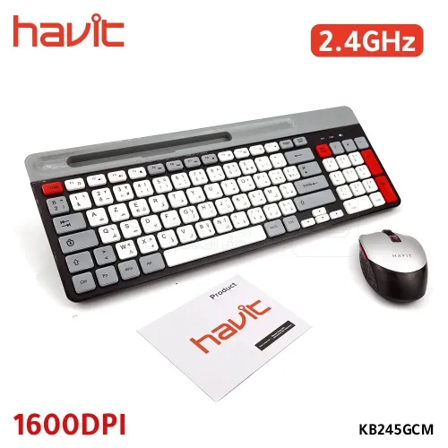 COMBO CLAVIER + SOURIS SANS FIL