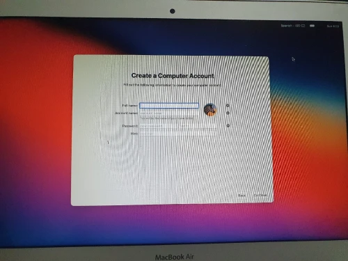 Macbook air 13" 2017