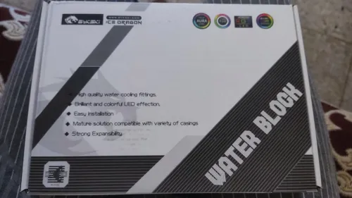 Block CPU et SSD nvme M2 système refroidissement par eau numérique OLED temps réal ARGB 