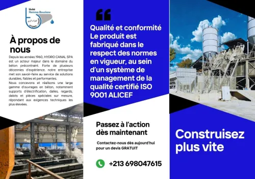 Vente produits en béton