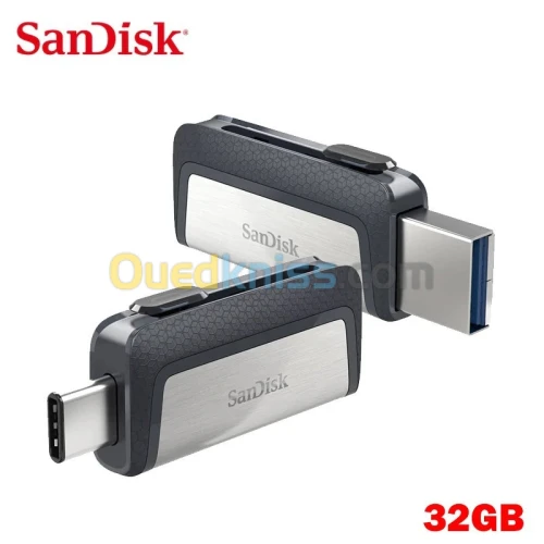 FLASH DISK DUAL DRIVE USB-3.1 TYPE-C SANDISK ULTRA 32G