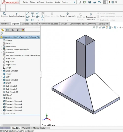 Formation SOLIDWORKS Tôlerie Algérie pour Fabrication