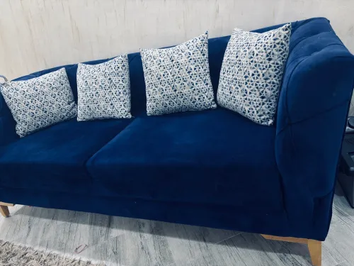 Salon bleu roi