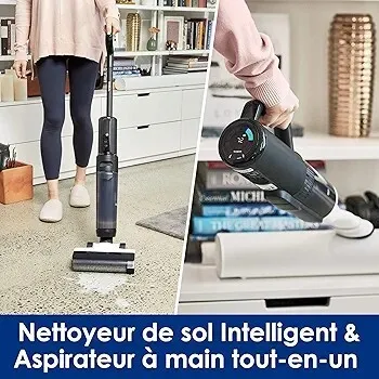 Tineco Floor One S5 Combo Aspirateur et Laveur Sec et Humide 