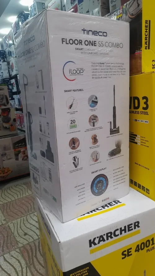 Tineco Floor One S5 Combo Aspirateur et Laveur Sec et Humide 