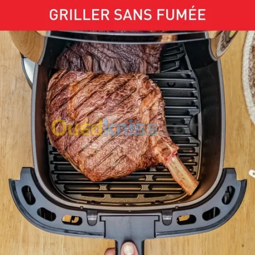 MOULINEX FRITEUSE A AIR CHAUD ET GRILL EASY FRY & GRILL DIGITAL 2-EN-1 XXL INOX EZ801D10