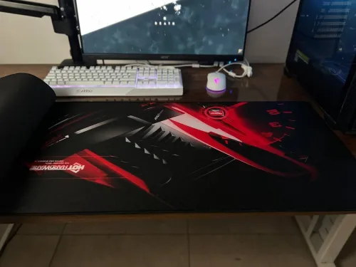 Tapis de Souris Gamer XXL 900x400x2mm  Grand Tapis de Bureau pour Clavier et Souris