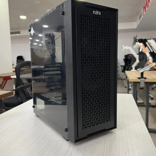 Boîtier Gamer NOX NEXUS Full Black avec 4 ventilateurs RGB