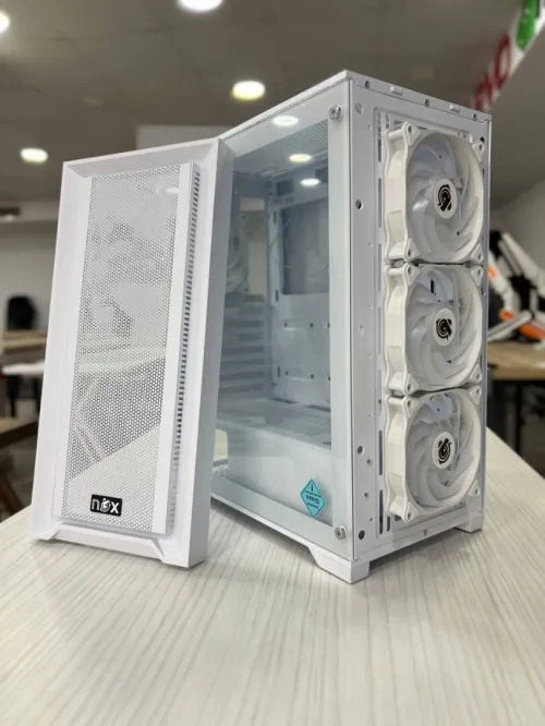 Boîtier Gamer NOX SPECTRUM Full White