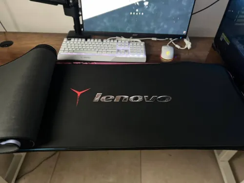 Tapis de Souris Gamer XXL 900x400x2mm  Grand Tapis de Bureau pour Clavier et Souris