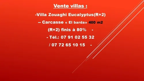 Vente Villa Constantine Constantine