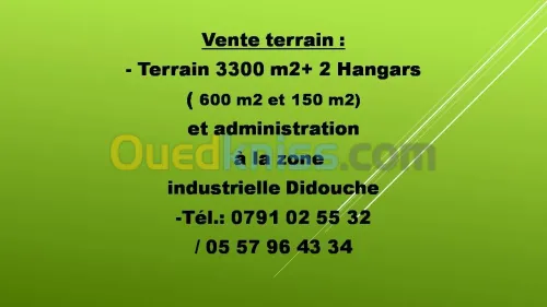 Vente Terrain Constantine Didouche mourad
