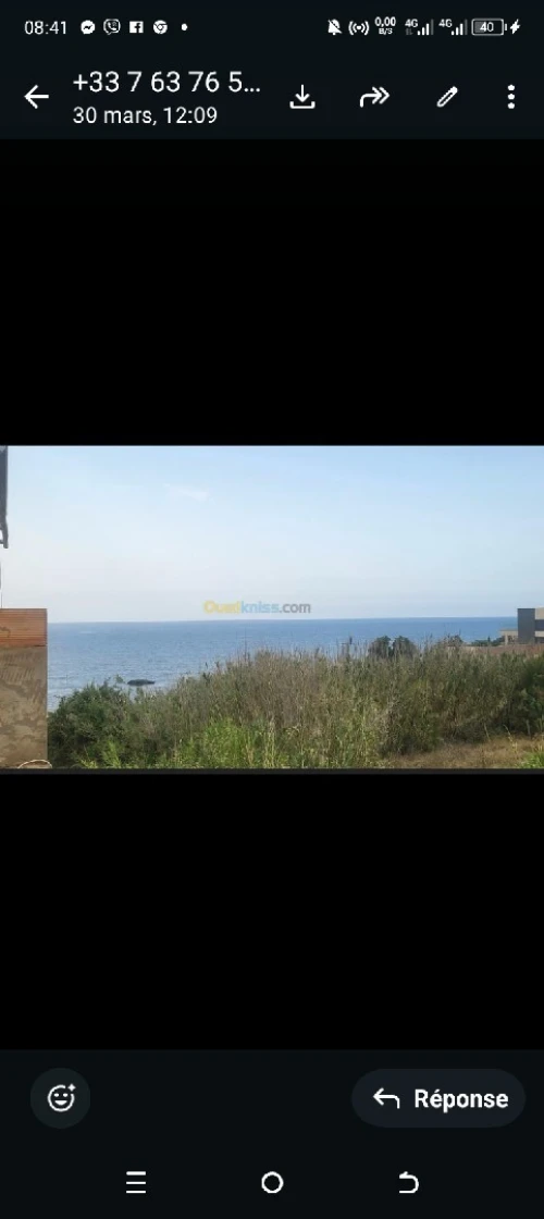 Vente Villa Tipaza Cherchell