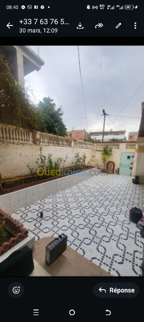 Vente Villa Tipaza Cherchell