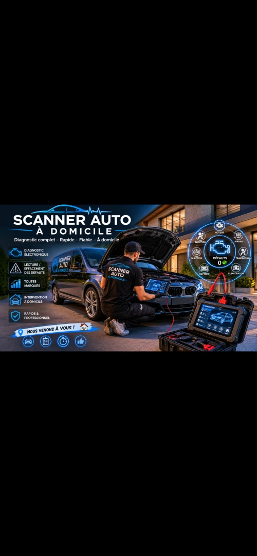 Scanner auto a domicile