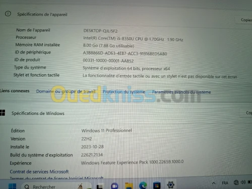 Dell latitude 7490 i5-8350U