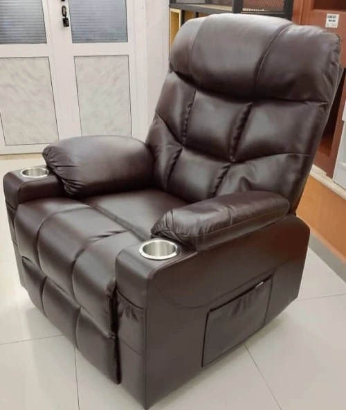 Fauteuil relax releveur avec massage électrique 