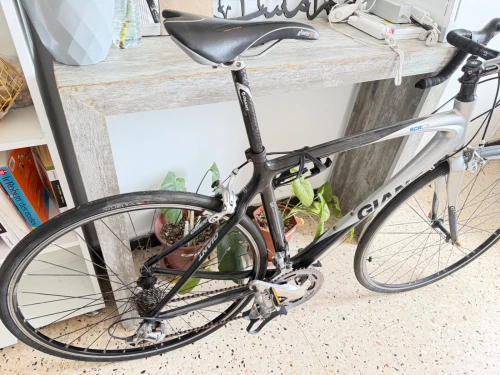 Vélo géant tout carbone