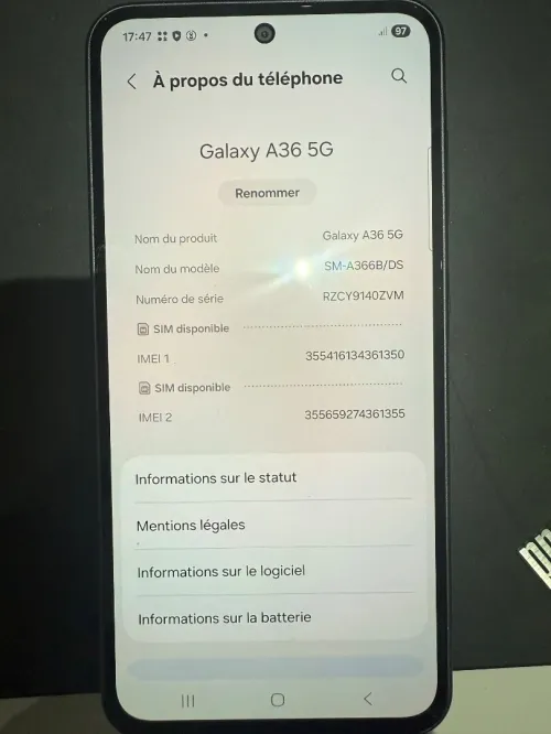 Samsung A36 5G A36 5G