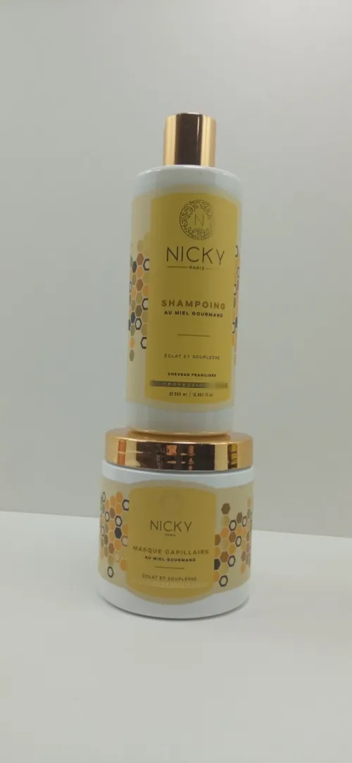 Nicky Paris Shampoing et crème pour soins capillaire 
