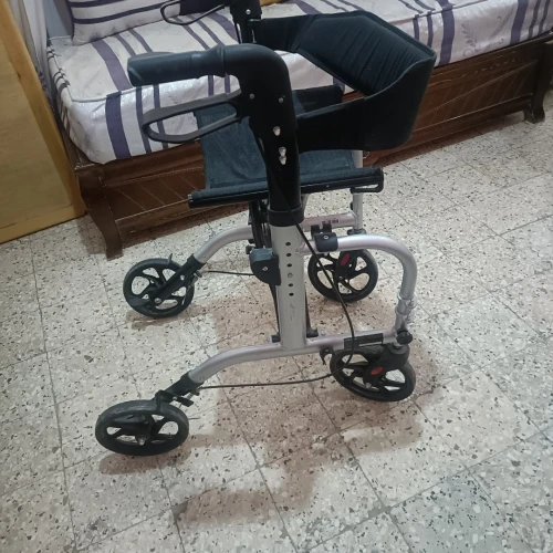 Déambulateur rollator 2 en 1 مشاية