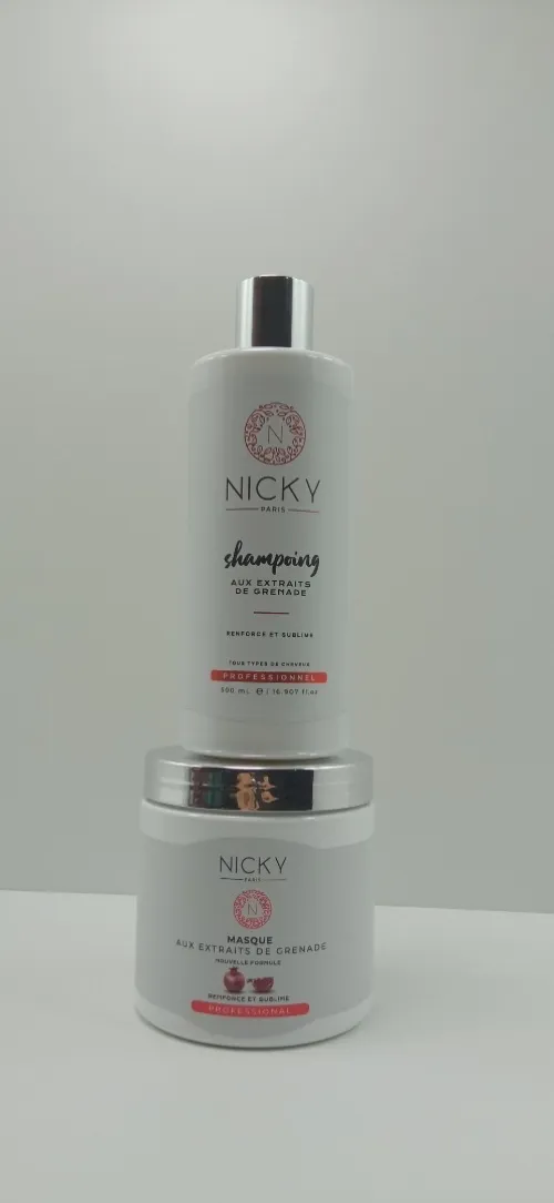 Nicky Paris Shampoing et crème pour soins capillaire 