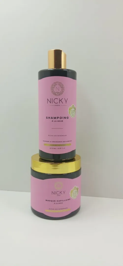 Nicky Paris Shampoing et crème pour soins capillaire 