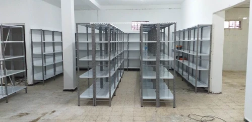 Etagere rayonnage métallique léger stock dépôt magasin archive