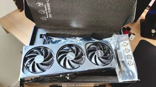 MSI RTX 5070 TI 16 GO Shadow 3x oc