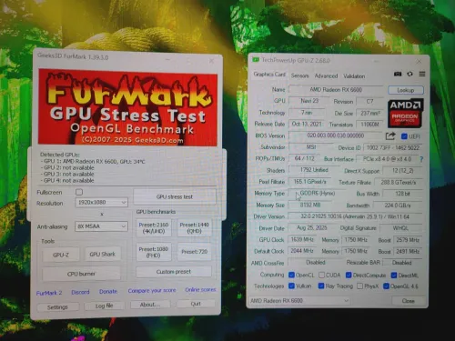RX 6600 MSI