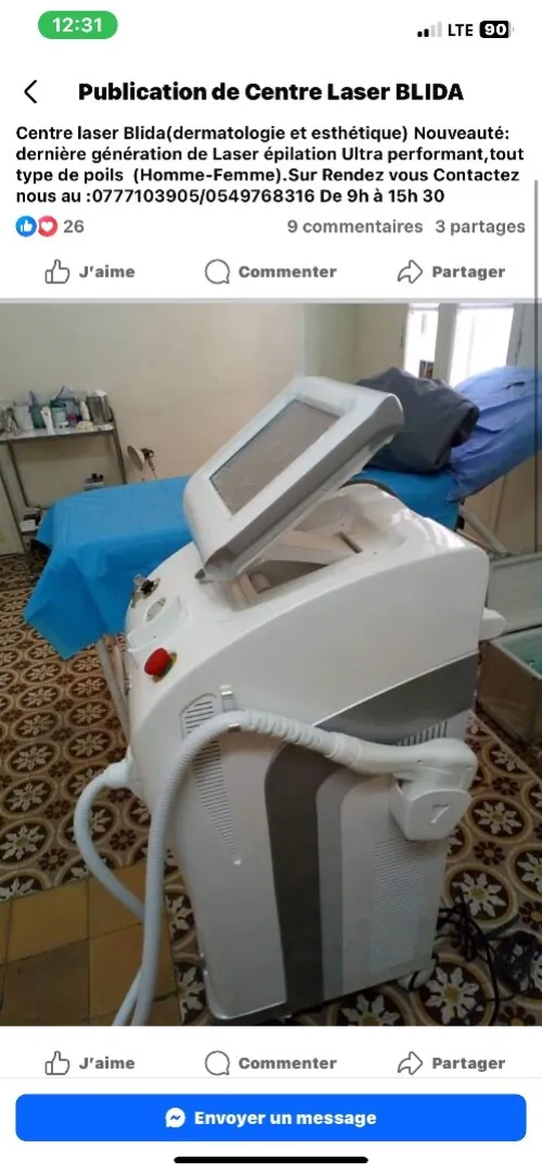 Lasers dermatologue 