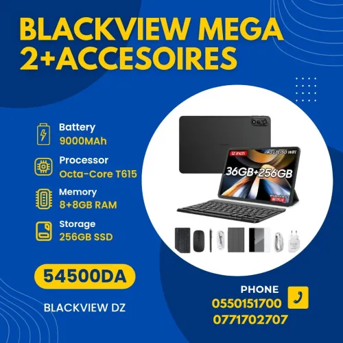 BLACKVIEW MEGA 2+ACCESOIRES 8GB/256GB 9000mAh