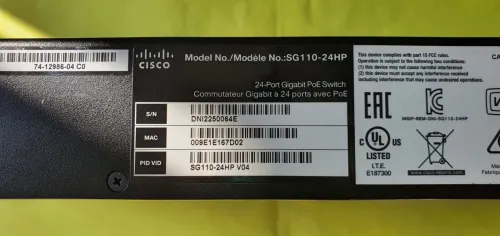 Cisco Switch SG110-24HP