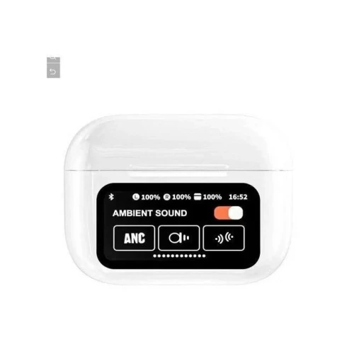 A9 PRO ANC écouteurs Bluetooth ANC+Enc Smart Screen Style Avec 16 Langues