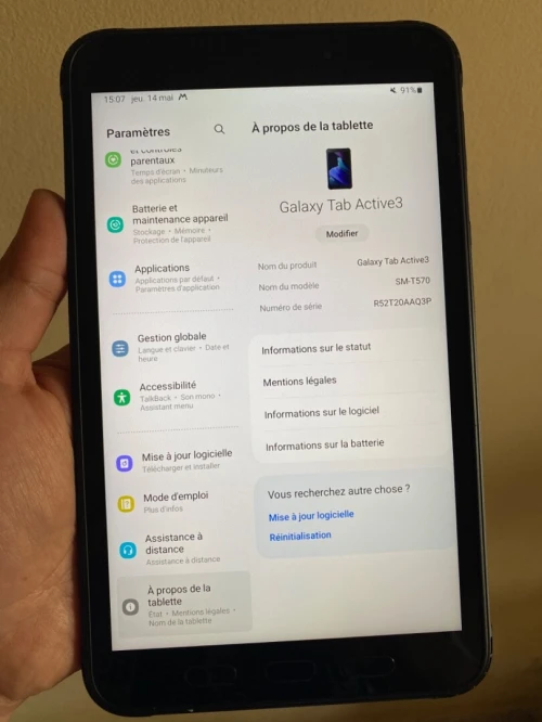 Samsung Galaxy tab active 3