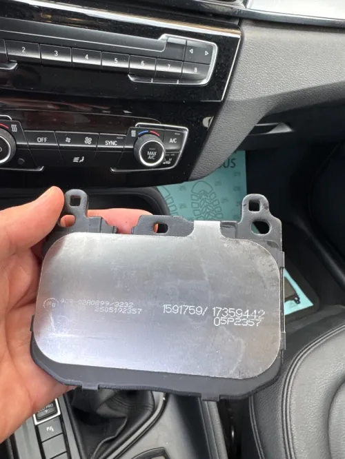 Plaquettes de frein avant bmw et mini RIDEX