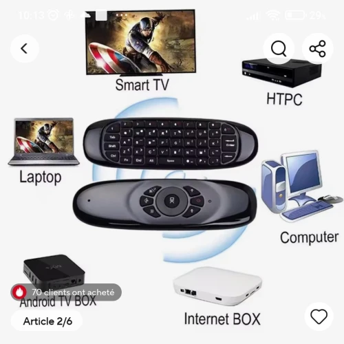 Télécommande bluetooth