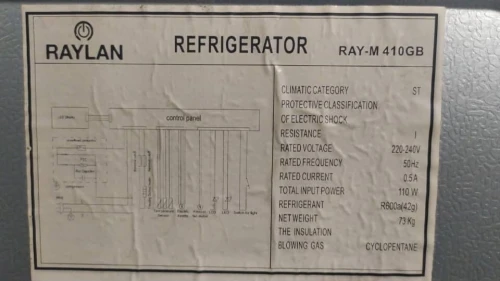 Réfrigérateur RAYLAN combiné