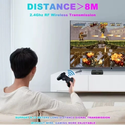 Double Contrôleur sans fil 2,4 G Manette pour consoles de jeux vidéo/PC/TV Box